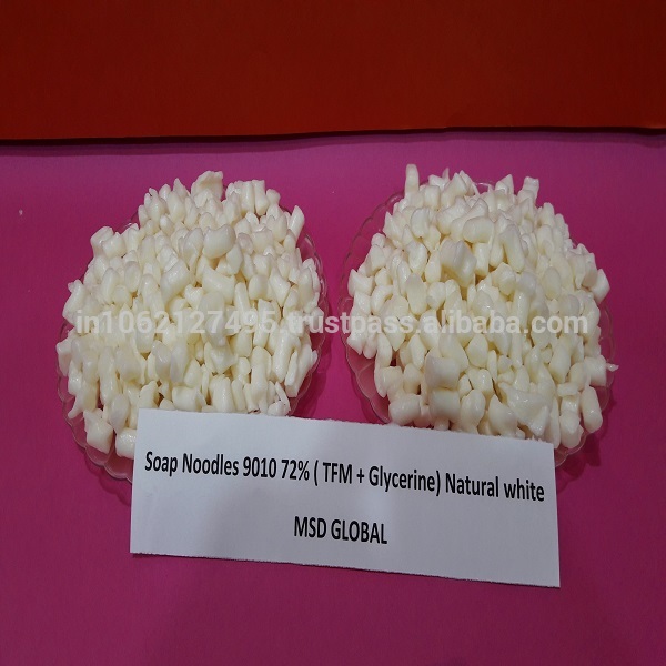 soap noodles 9010 72% TFM natural white